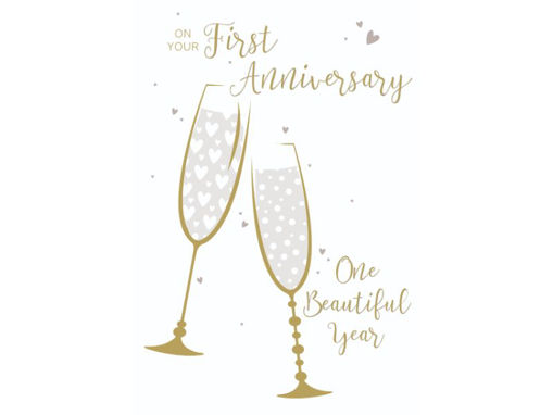 Picture of FIRST ANNIVERSARY CARD